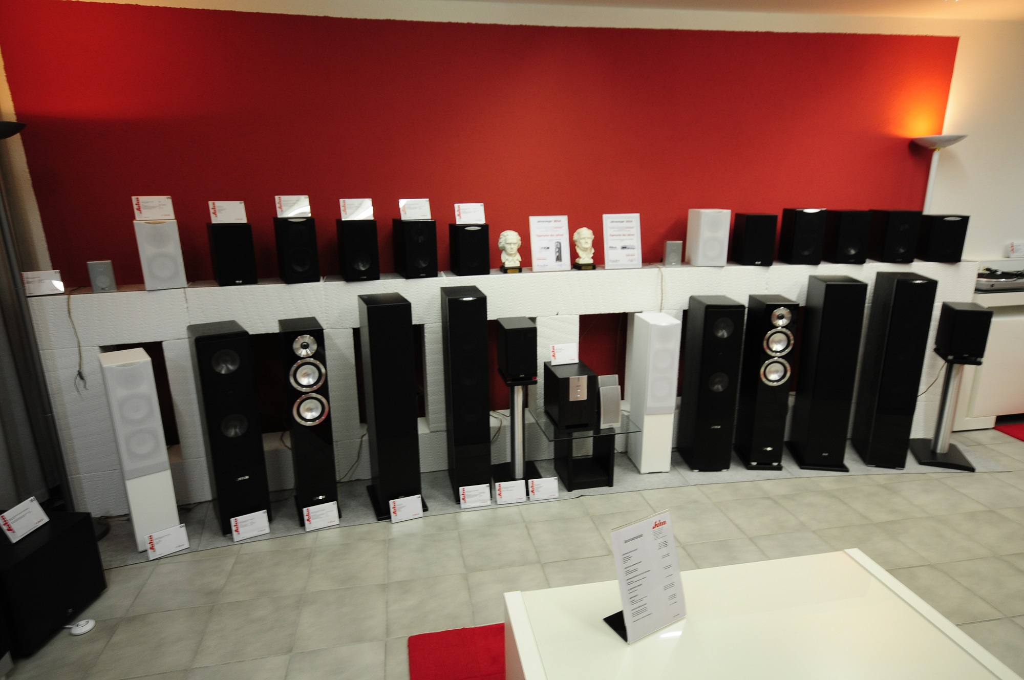 Lautsprecher Vorführung